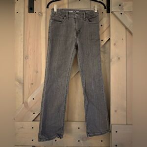 Old Navy Boys Size 12 Straight Leg Jeans in Gray